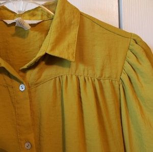 Chartreuse H&M Blouse